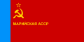 Bandiera della Repubblica Socialista Sovietica Autonoma dei Mari (1954-1978)