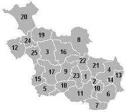 Overijssel'de belediyeler