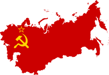 Uni Soviet dalam versi Peta Bendera