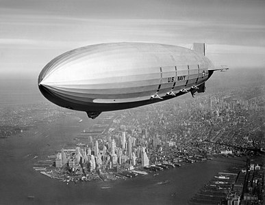 USS Macon, by the Naval Historical Center