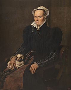 Retrato de Metgen, esposa del pintor, 1554, Museo del Prado, Madrid.