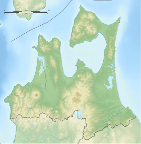 voir sur la carte de la préfecture d'Aomori