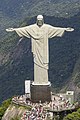 La statue du Christ Rédempteur à Rio de Janeiro (Brésil)