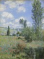 Claude Monet: Blick auf Vétheuil, 1880. Metropolitan Museum, New York