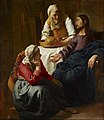 『マリアとマルタの家のキリスト』1654年 - 1655年頃。スコットランド国立美術館（エディンバラ）。