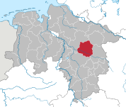 Der Landkreis Celle in Niedersachsen