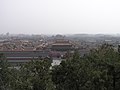 Blick über Yongles Palast, die Verbotene Stadt