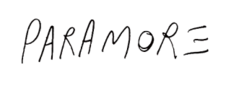 Logo del disco Paramore
