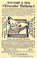 Реклама за хектограф од 19 век