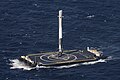8. Egy Falcon 9 Full Thrust rakéta első fokozata az Autonomous spaceport drone ship (ASDS) Of Course I Still Love You fedélzetén (javítás)/(csere)