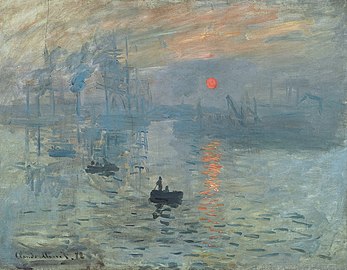Impression, soleil levant de Claude Monet, 1872