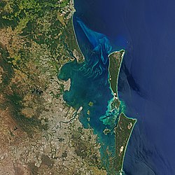 Imej satelit Teluk Moreton