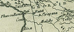 Ancienne carte de la Géorgie occidentale.