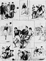 1872, England v. Scotland. The first international match.