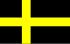 Vlajka Härjedalenu (zaniklá švédská provincie)