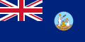 koloni flag (1907 til 1979)
