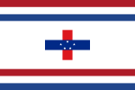 前荷屬安的列斯群島行政長官旗幟 1986年－2010年