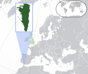 Mapa de Gibraltar na Europa