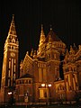 Szeged dome at night 4