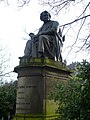 Sir James Young Simpson heykeli, West Princes Street Gardens, Edinburgh