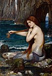 A mermaid av John William Waterhouse 1900.