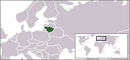 Localització de Lituània