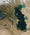 Caspian Sea and Georgia, 2004