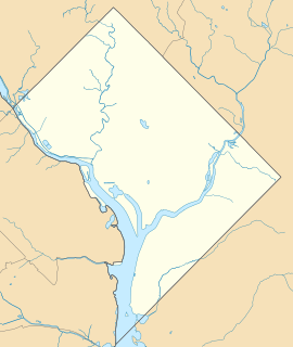ver no mapa do washington d.c.