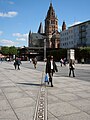 Paralela de 50° Nord care străbate orașul Mainz