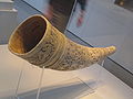 象牙の角笛（オリファント）。ペルガモン博物館蔵