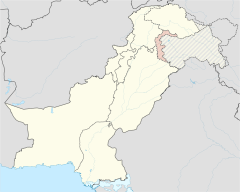 Азад Джаму і Кашмір на мапе