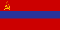 Bandera de la RSS d'Armenia.