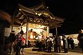 Ganchō-mairi (元朝詣り) en el Santuario Suwa de Katori