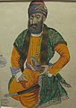 Kərim Xan Zəndin portreti (İran Milli Muzeyi)