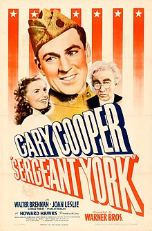 Description de l'image Sergeant York (1941 poster).jpg.