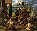 „Kryžiuočių įžengimas į Konstantinopolį“ (1840, Luvras, Paryžius)