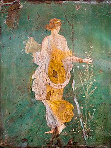 یک نقاشی از روم باستان که بهار را نشان می‌دهد (قرن دوم میلادی)