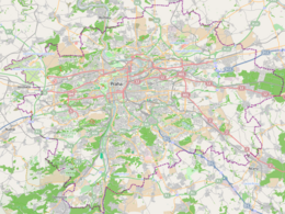 Mappa di localizzazione: Praga