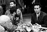 Castro, Che Guevara a Ahmed Ben Bella v roce 1962