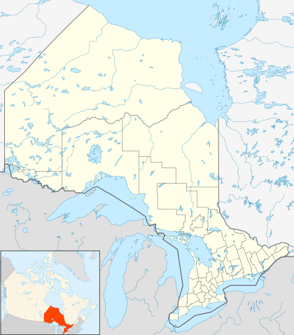 2002–03 OHL season is located in Ontario