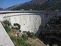 Le barrage de Castillon et son cadran solaire