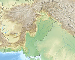Vườn Shalimar (Lahore) trên bản đồ Pakistan