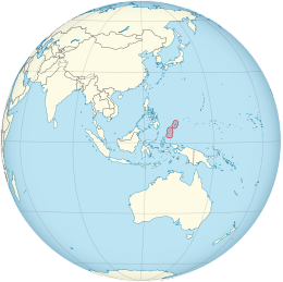 Karte von Palau