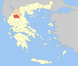 Гребен во рамките на Грција