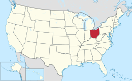 Ohio – Localizzazione