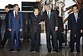 George W. Bush, Dmitry Medvedev and Abdelaziz Bouteflika