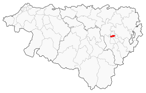 Poziția localității Cantonul Pau-Centre