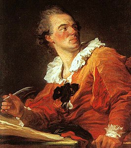 Jean-Honoré Fragonard Inspirasi (Inspiration), 1769