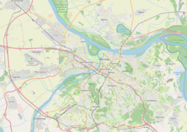 Земун поље на карти Града Београда