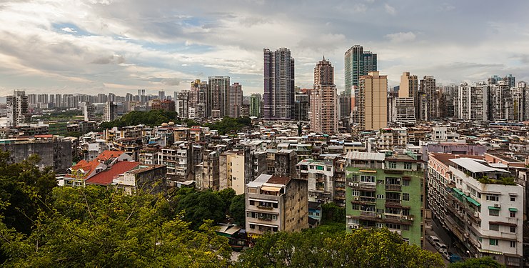 (Commons) View of Macau.